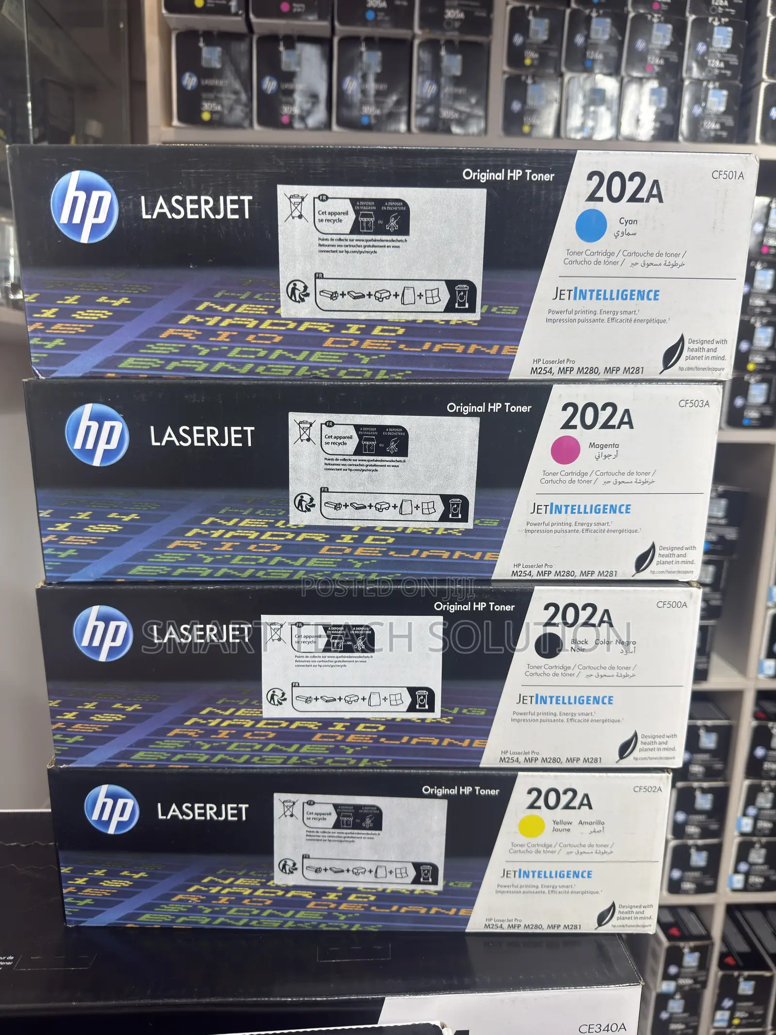 HP 202A Original Toners
