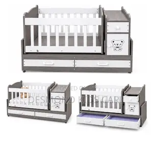 Baby’s Wooden Cot With Drawers