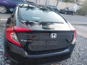 Honda Civic LX Sedan 2018 Black