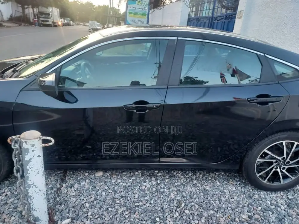 Honda Civic LX Sedan 2018 Black