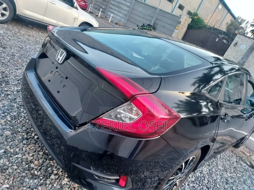 Honda Civic LX Sedan 2018 Black