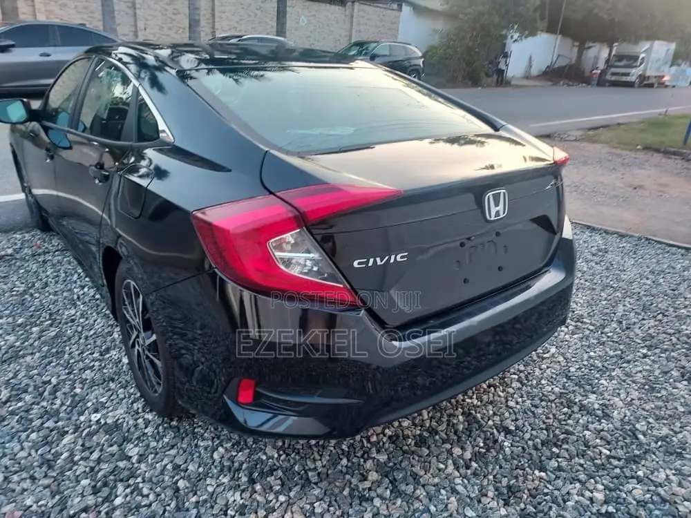 Honda Civic LX Sedan 2018 Black