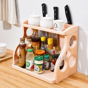 2 Layer Multifunctional Plastic Rack