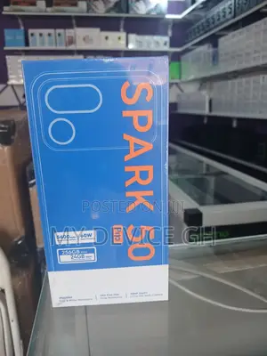 New Tecno Spark 50 Pro 256 GB Black