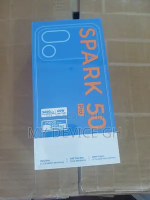 New Tecno Spark 50 Pro 256 GB Black