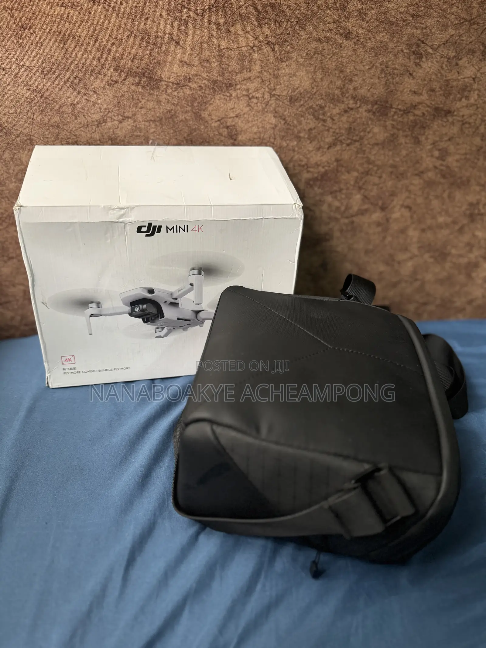 Dji Mini 4k Drone With 3 Batteries