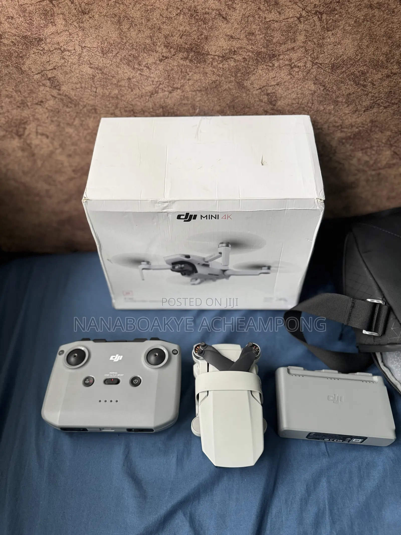 Dji Mini 4k Drone With 3 Batteries
