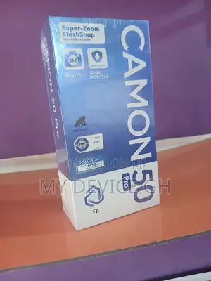New Tecno Camon 50 Pro 256 GB Black