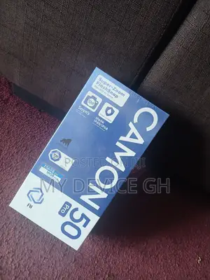 New Tecno Camon 50 Pro 256 GB Black