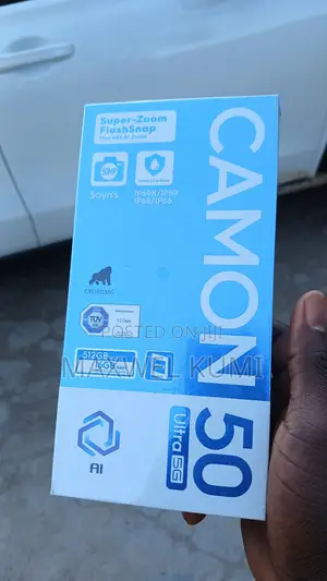 New Tecno Camon 50 Ultra 512 GB Black