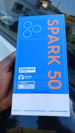 New Tecno Spark 50 128 GB Black