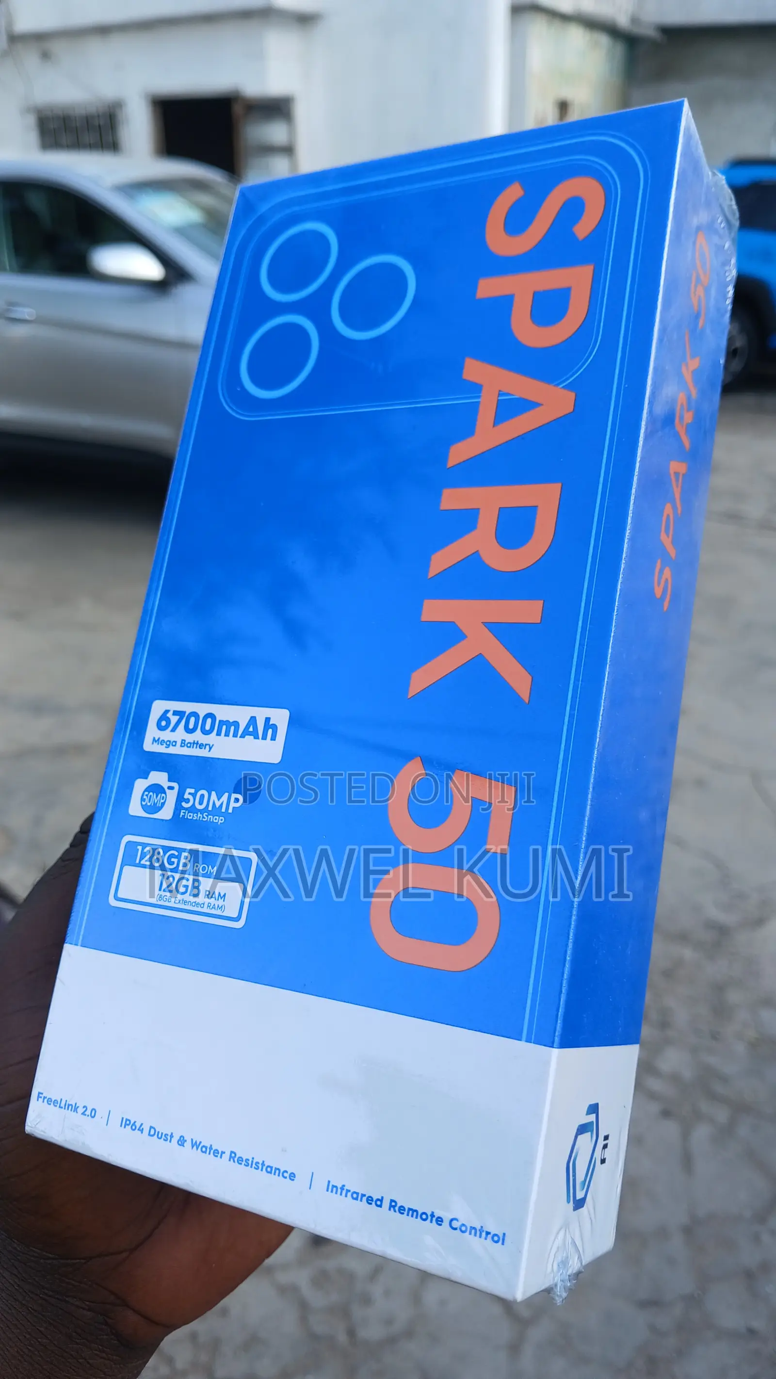 New Tecno Spark 50 128 GB Black