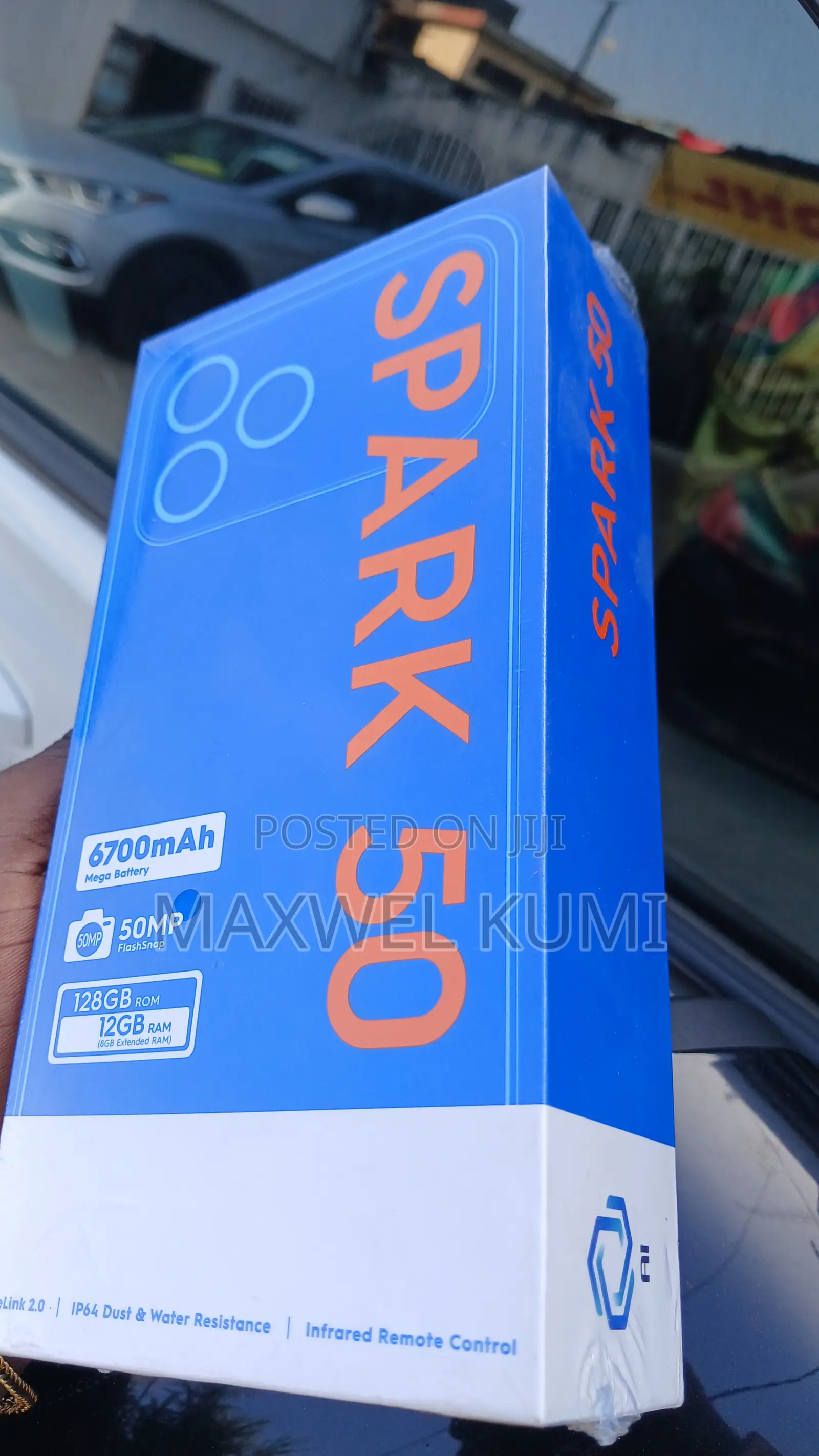 New Tecno Spark 50 128 GB Black