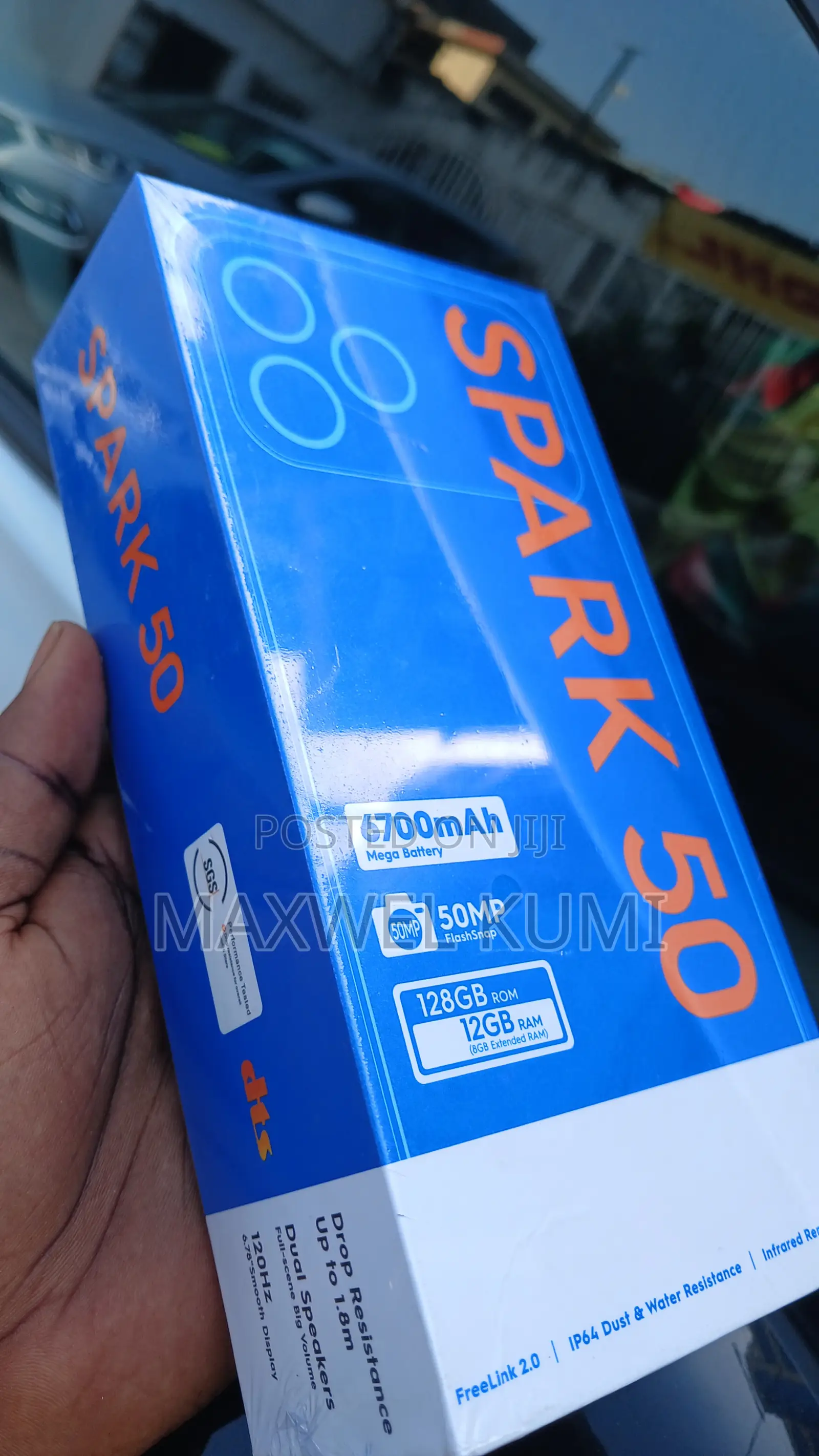 New Tecno Spark 50 128 GB Black