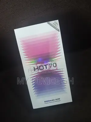 New Infinix Hot 70 128 GB Black