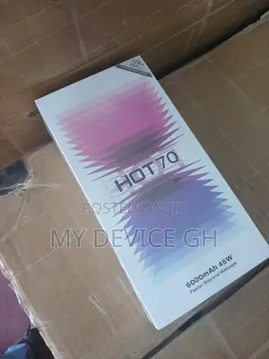New Infinix Hot 70 128 GB Black