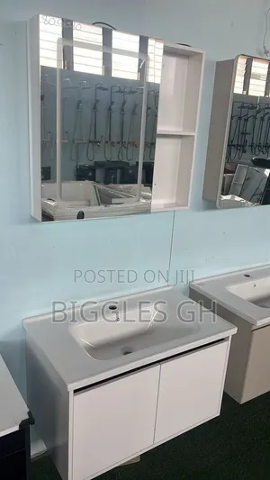 Cabinet Basin With Led Mirror-80cm