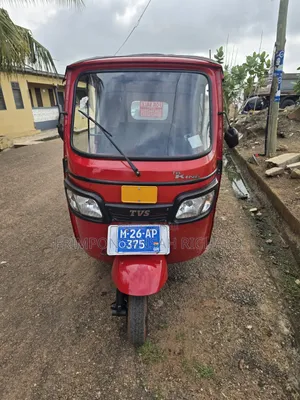 TVS King Deluxe Plus iTouch Start 2026 Red