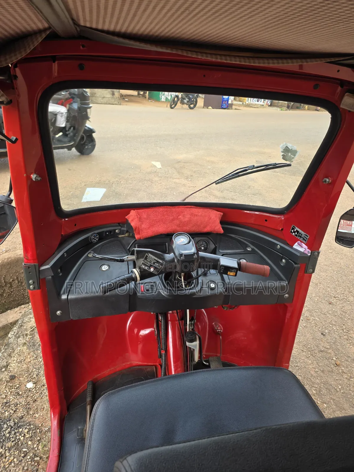 TVS King Deluxe Plus iTouch Start 2026 Red