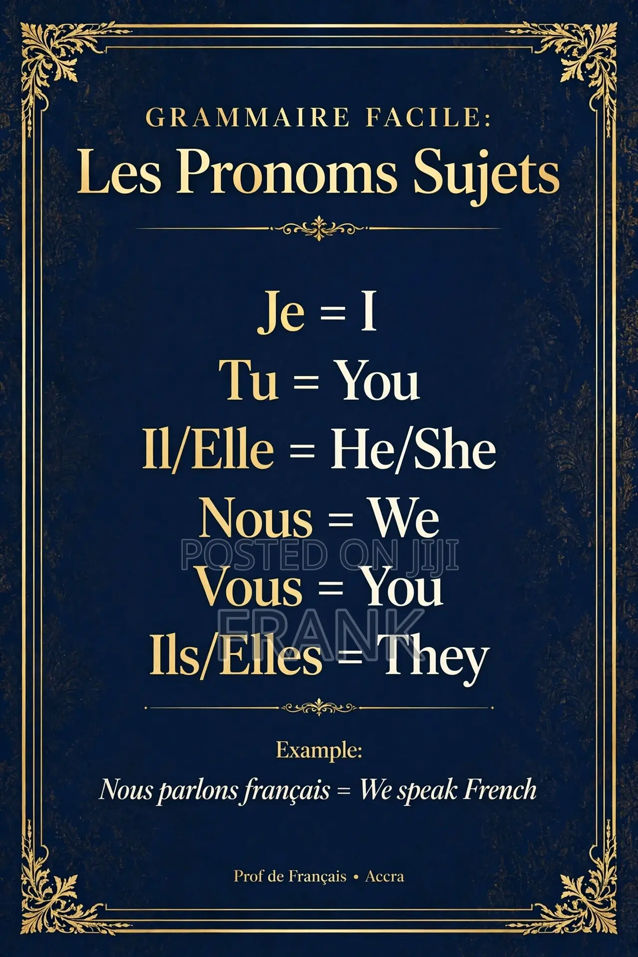How Strong Is Your Child"s French ?