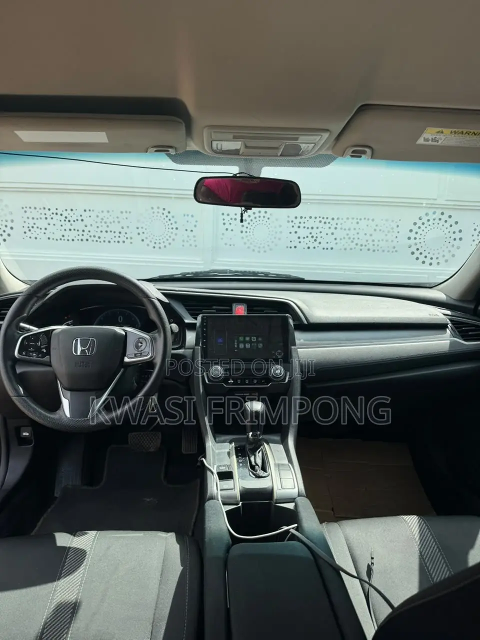 Honda Civic LX 4dr Sedan (2.0L 4cyl) 2017 Red