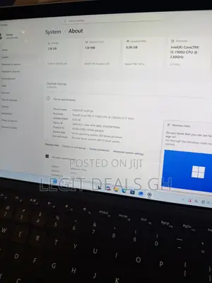 Laptop Microsoft Surface Pro 5 8GB Intel Core i5 SSD 256GB