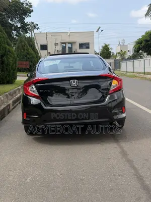 Honda Civic EX Sedan 2018 Black