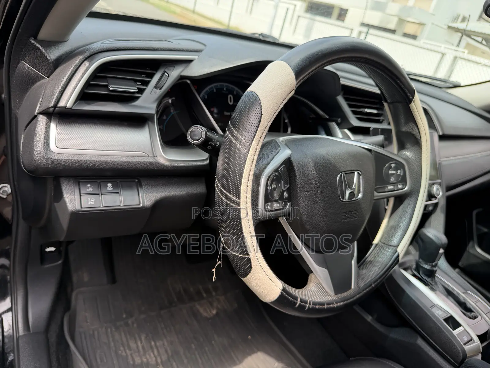 Honda Civic EX Sedan 2018 Black