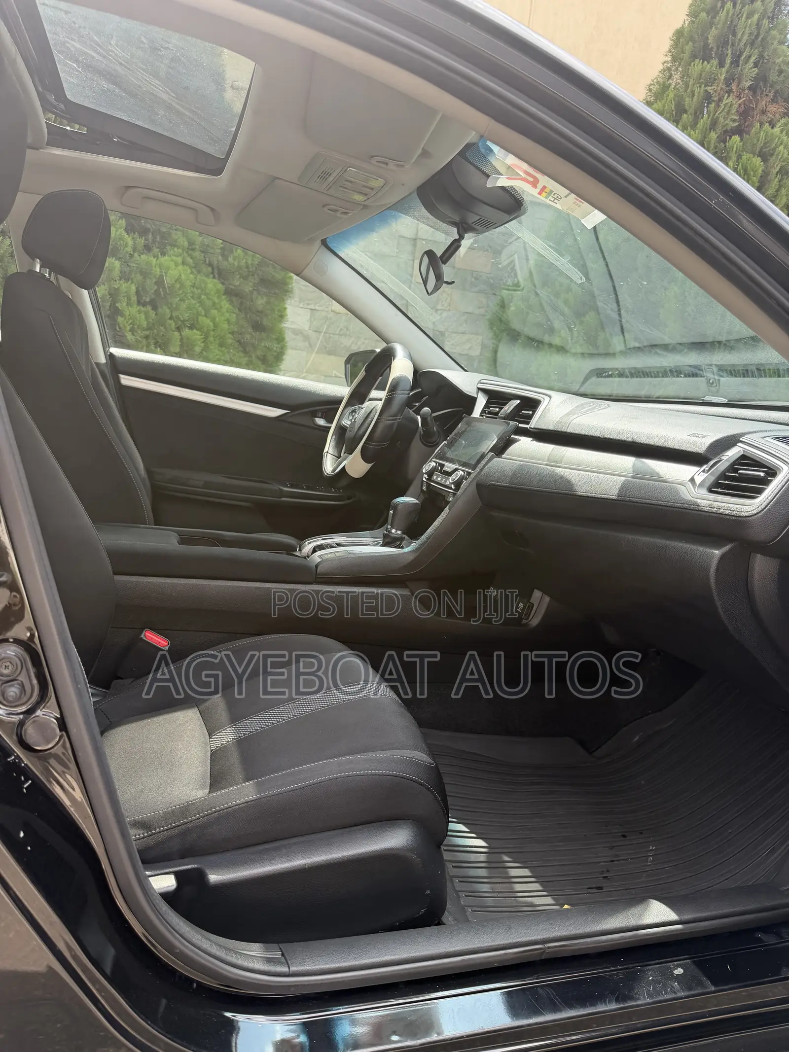 Honda Civic EX Sedan 2018 Black