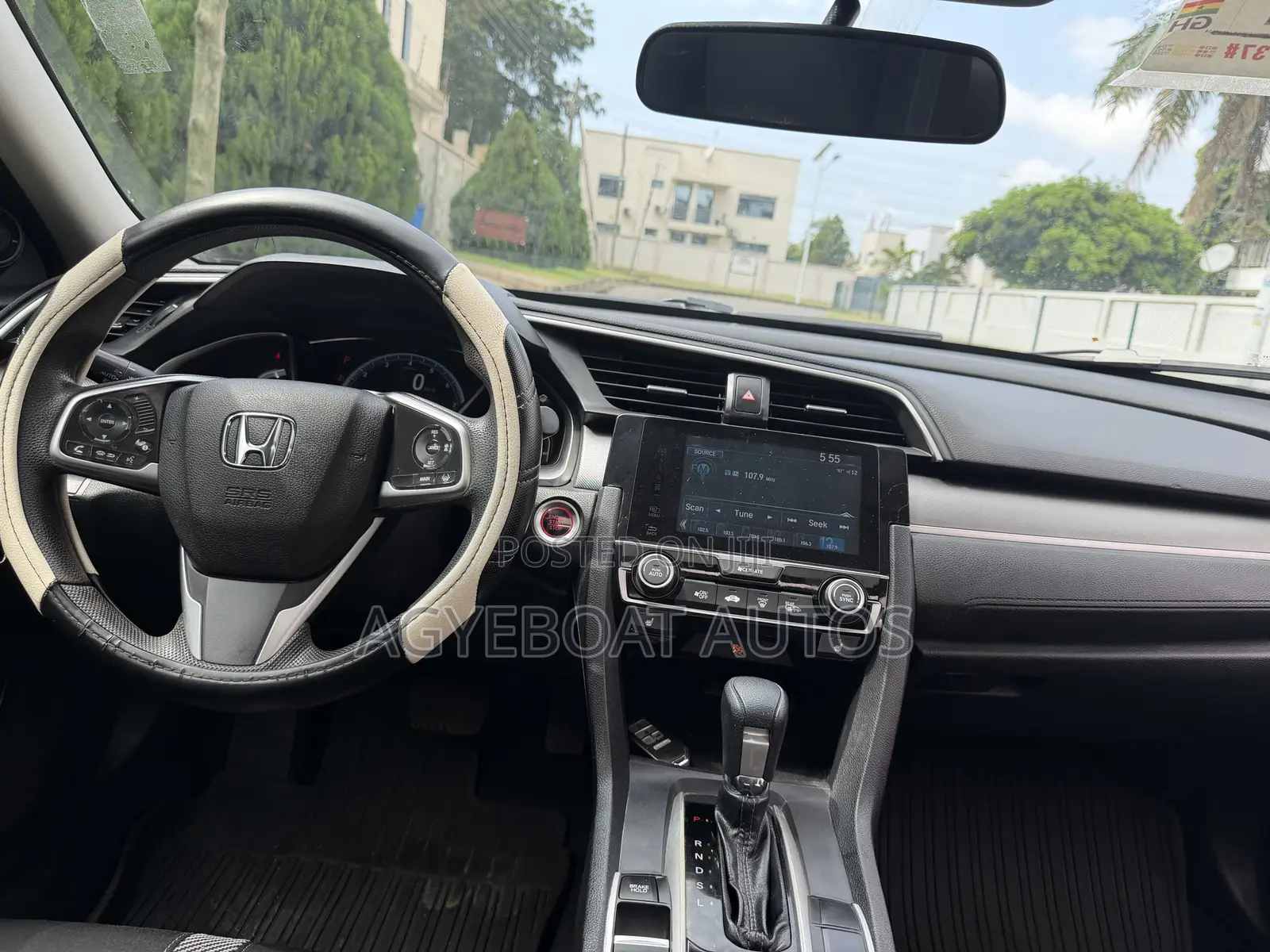 Honda Civic EX Sedan 2018 Black