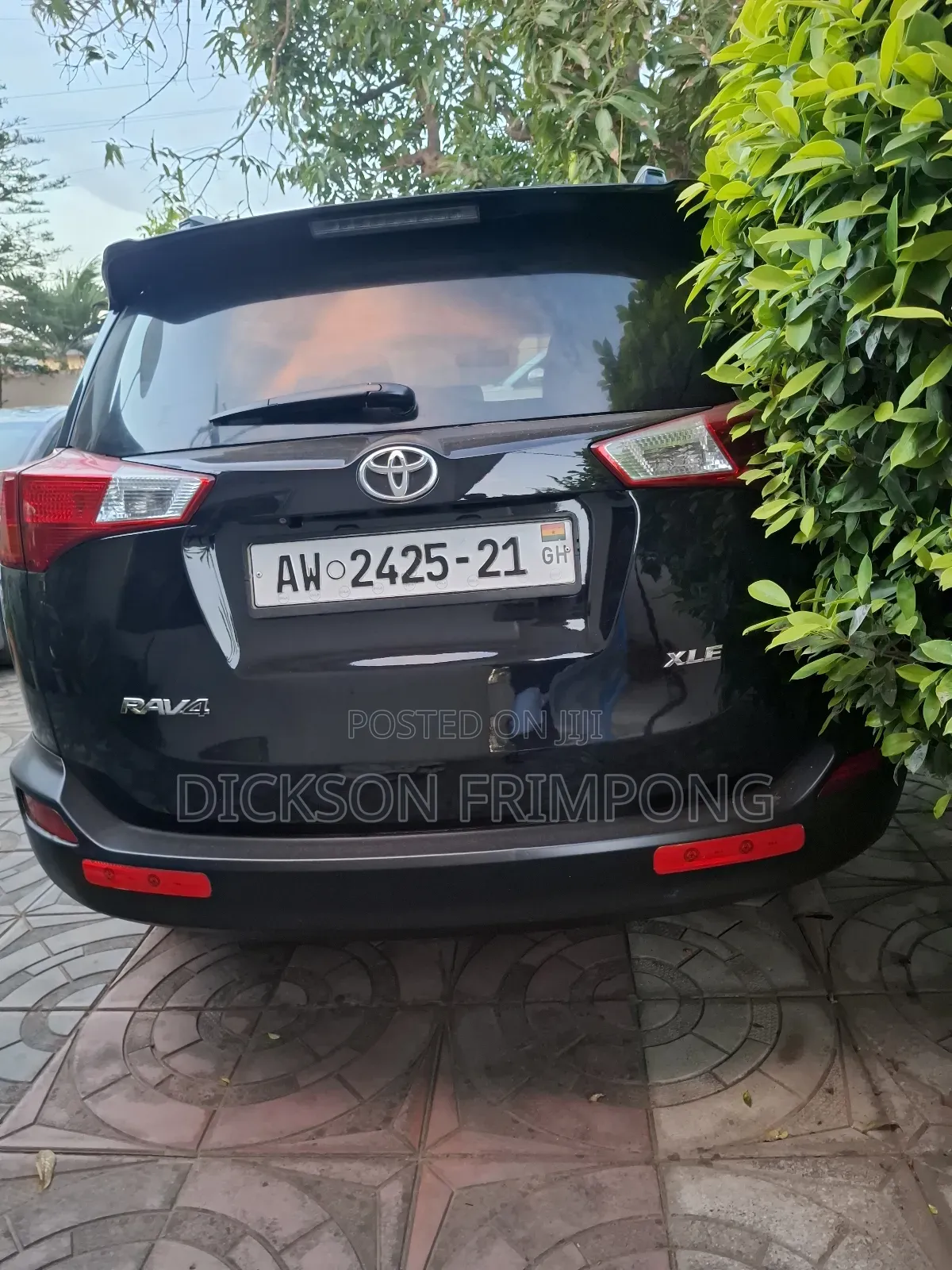 Toyota RAV4 XLE AWD (2.5L 4cyl 6A) 2016 Black