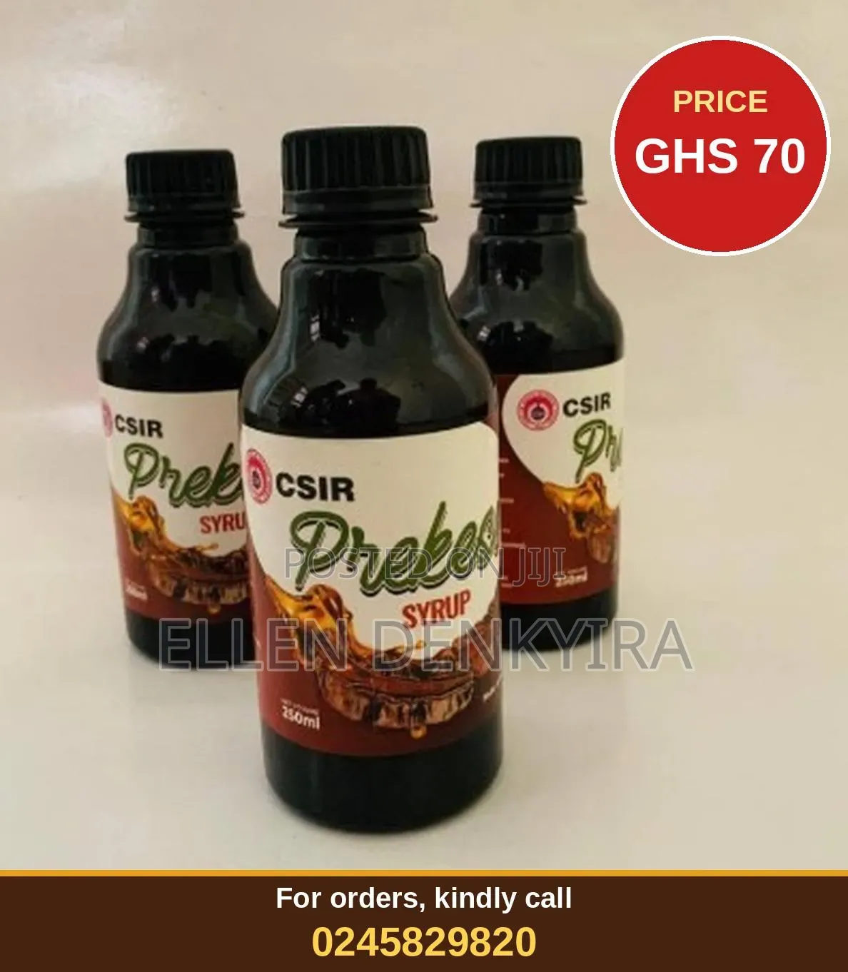 Honey and Prekese Syrup