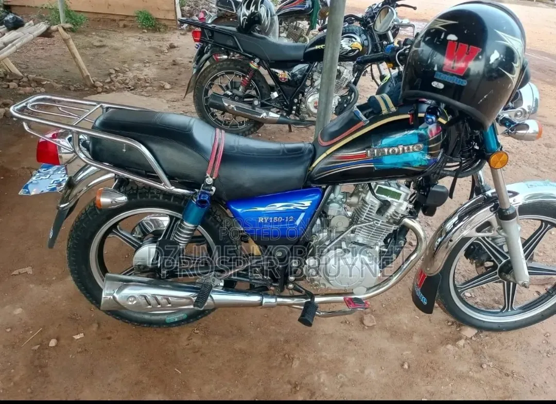 Haojue HJ125-8K 2025 Black