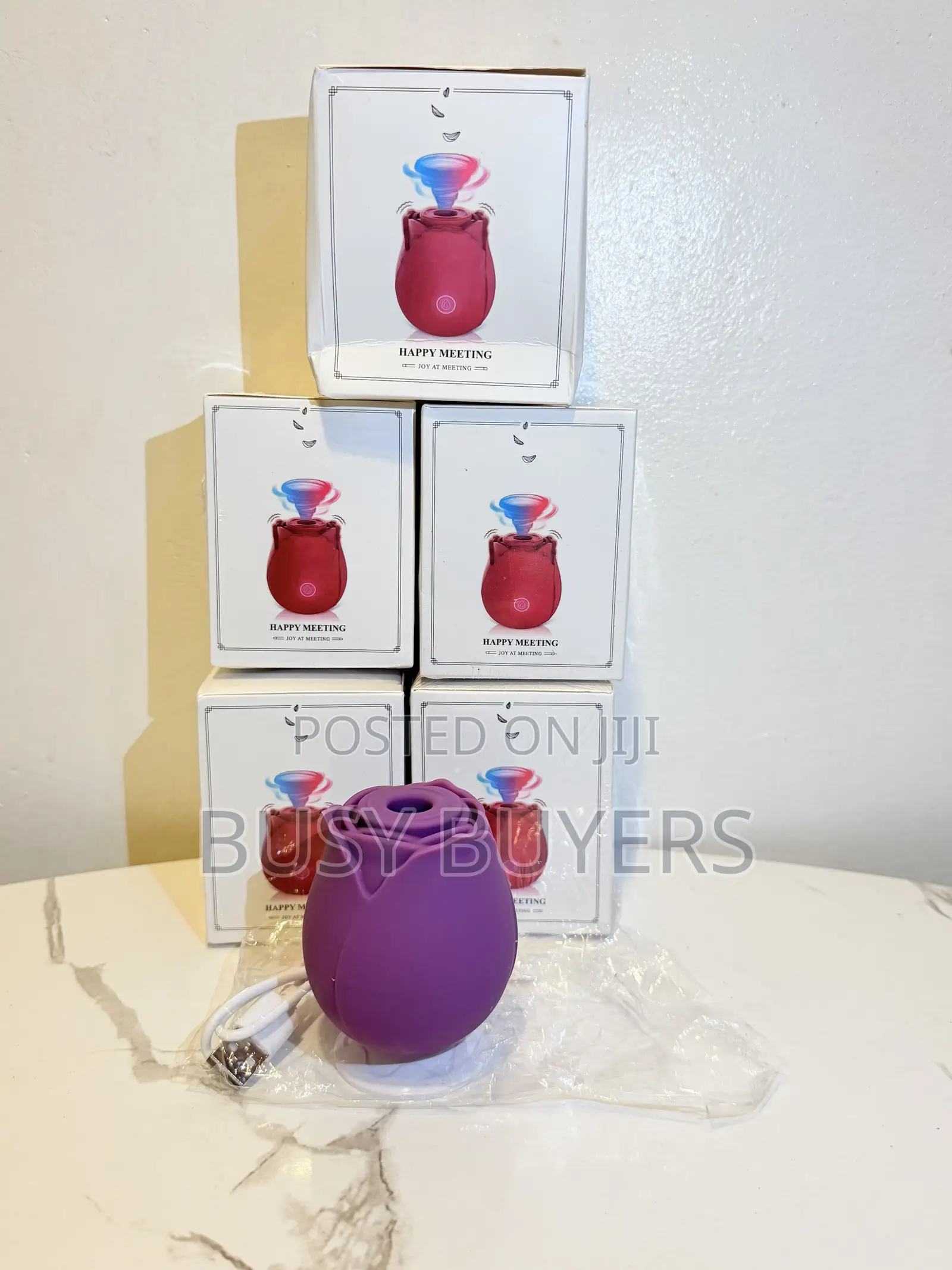 USB Rose Vibrator Vajay Clitoris Sucker Sex Toys