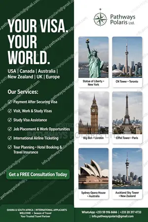 Visit, Work & Study Visas