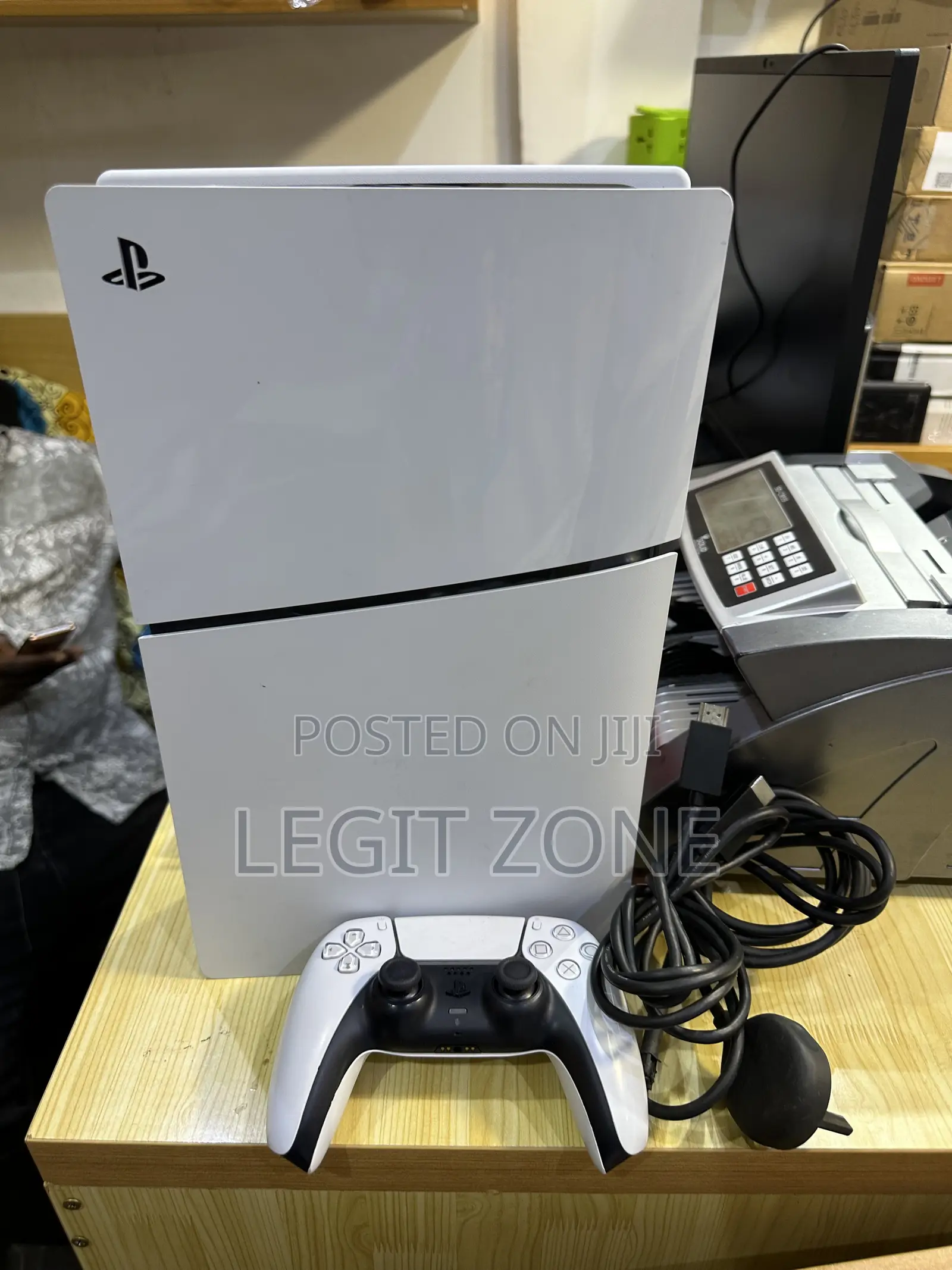 PS5 Slim Digital With Good Games Installed Neat as Seen