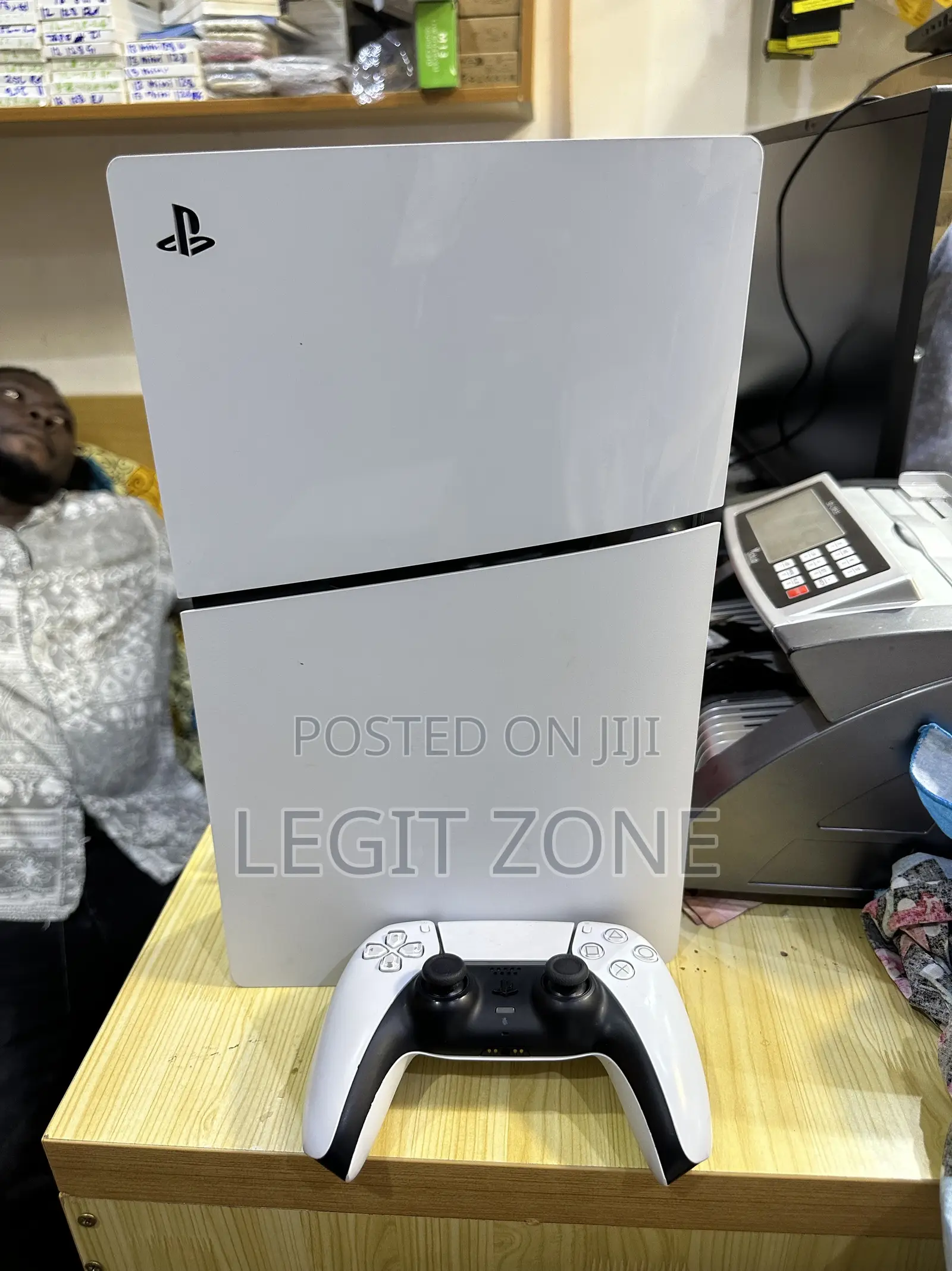 PS5 Slim Digital With Good Games Installed Neat as Seen