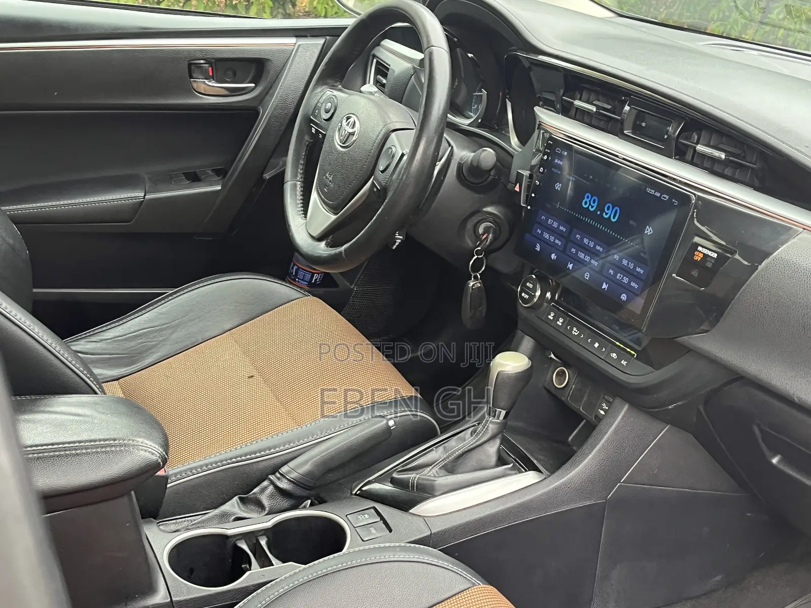 Toyota Corolla S 4dr Sedan (1.8L 4cyl CVT) 2015 Black