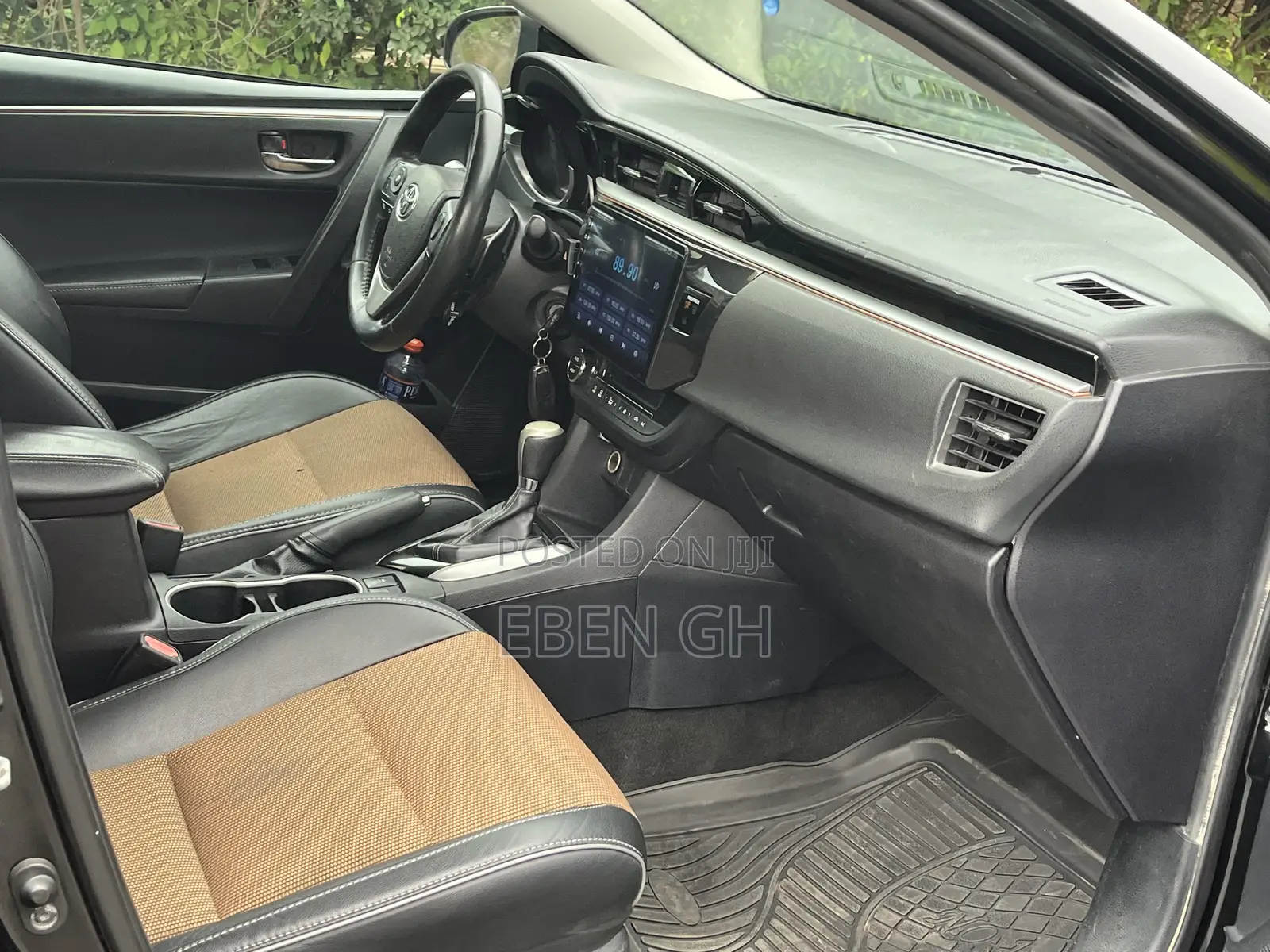 Toyota Corolla S 4dr Sedan (1.8L 4cyl CVT) 2015 Black