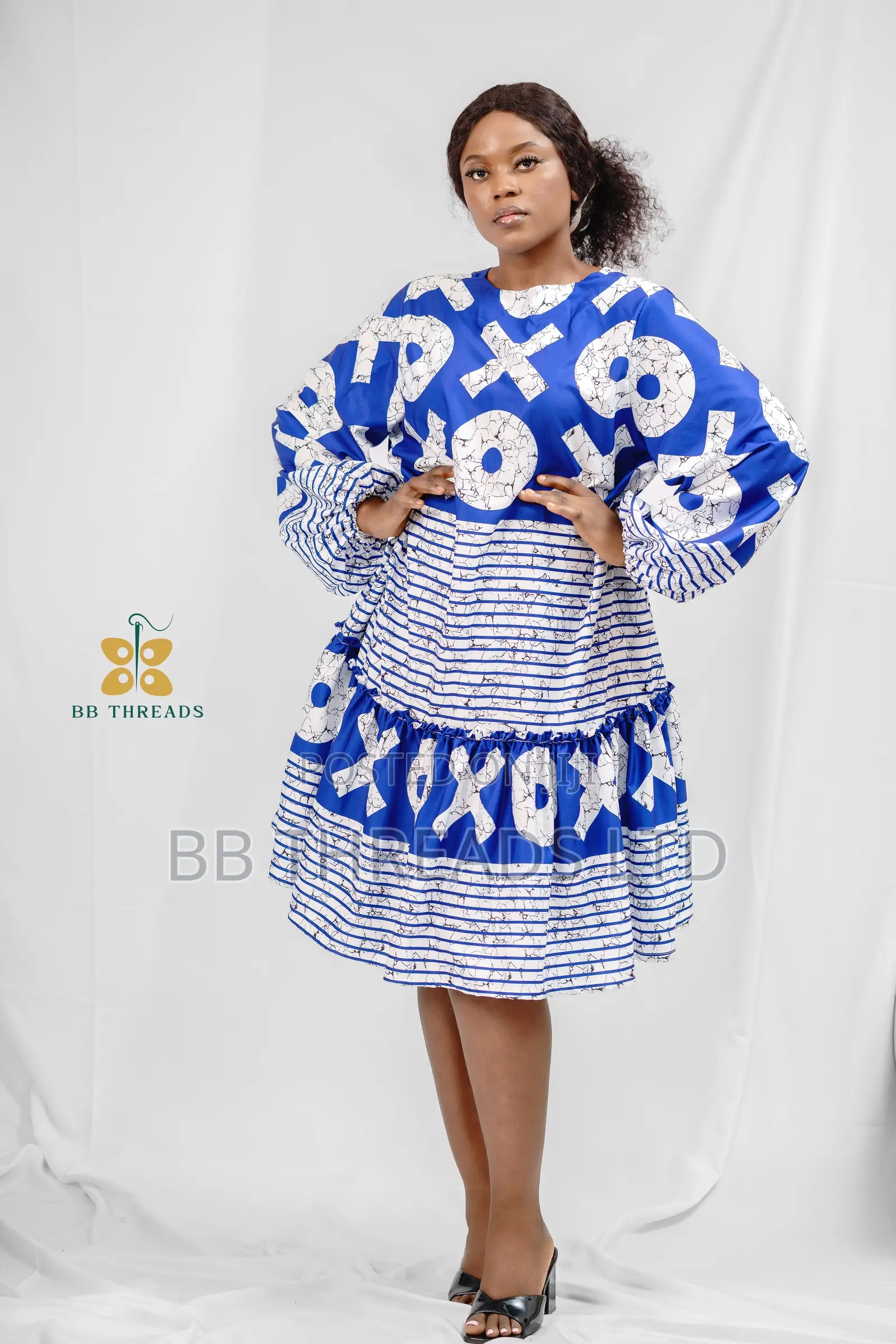 Floral Silk Dress