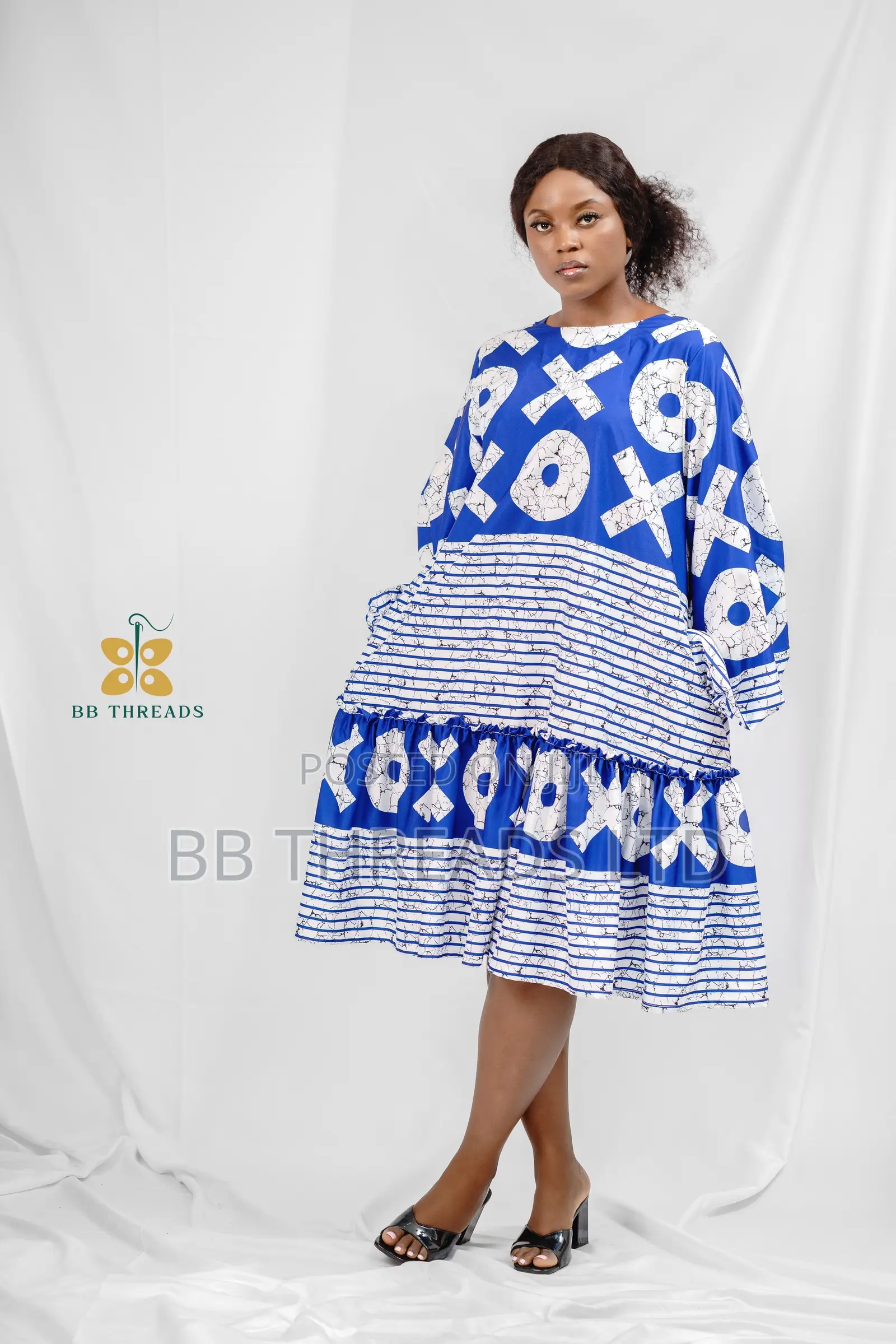Floral Silk Dress