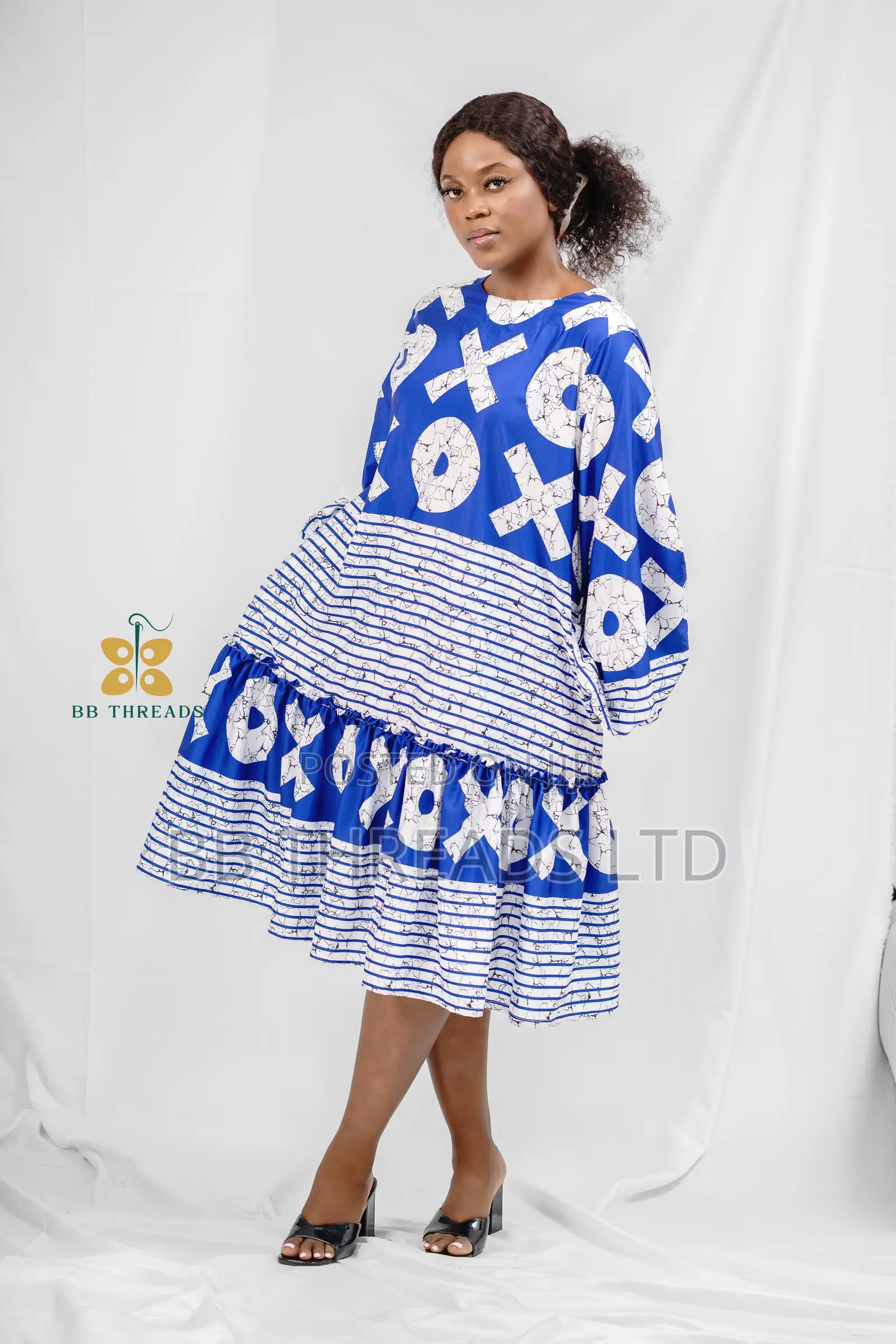 Floral Silk Dress