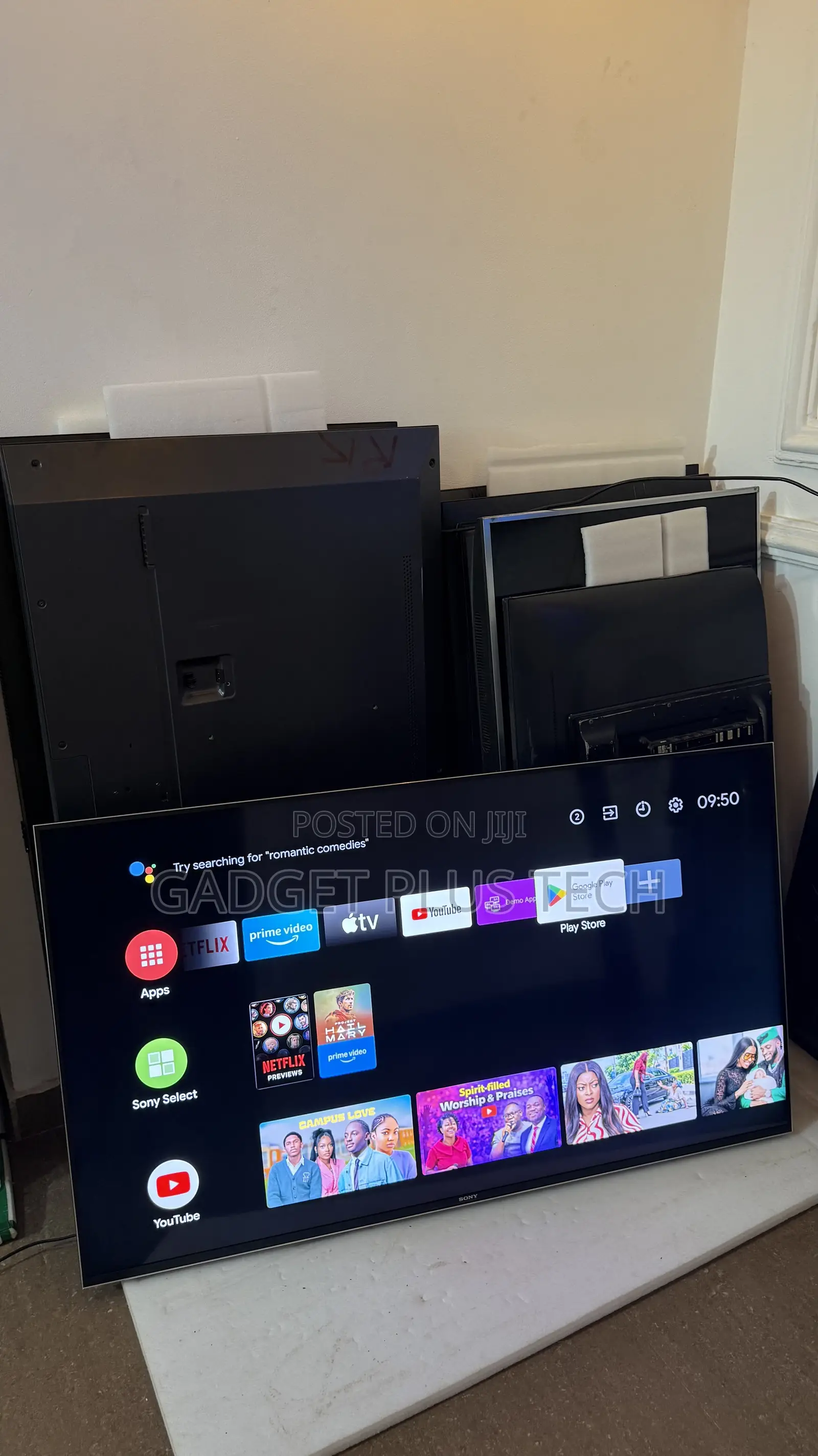 55” Sony Bravia 4K 120Hz Smart Andriod TV