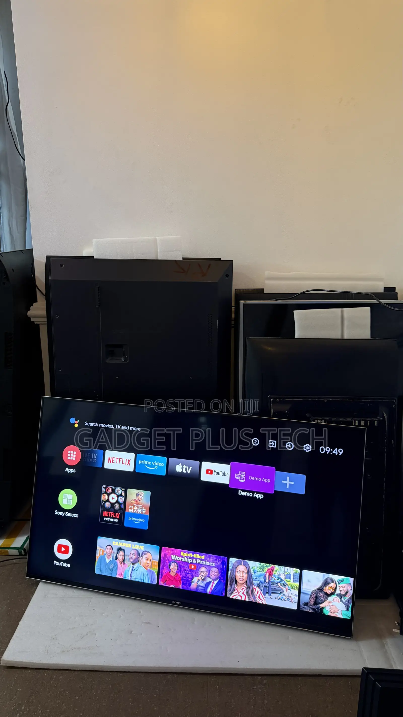 55” Sony Bravia 4K 120Hz Smart Andriod TV