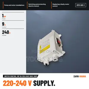 Switch Control 1Hp 9A 220-240v 50Hz 35Mf - DYM-S03-1
