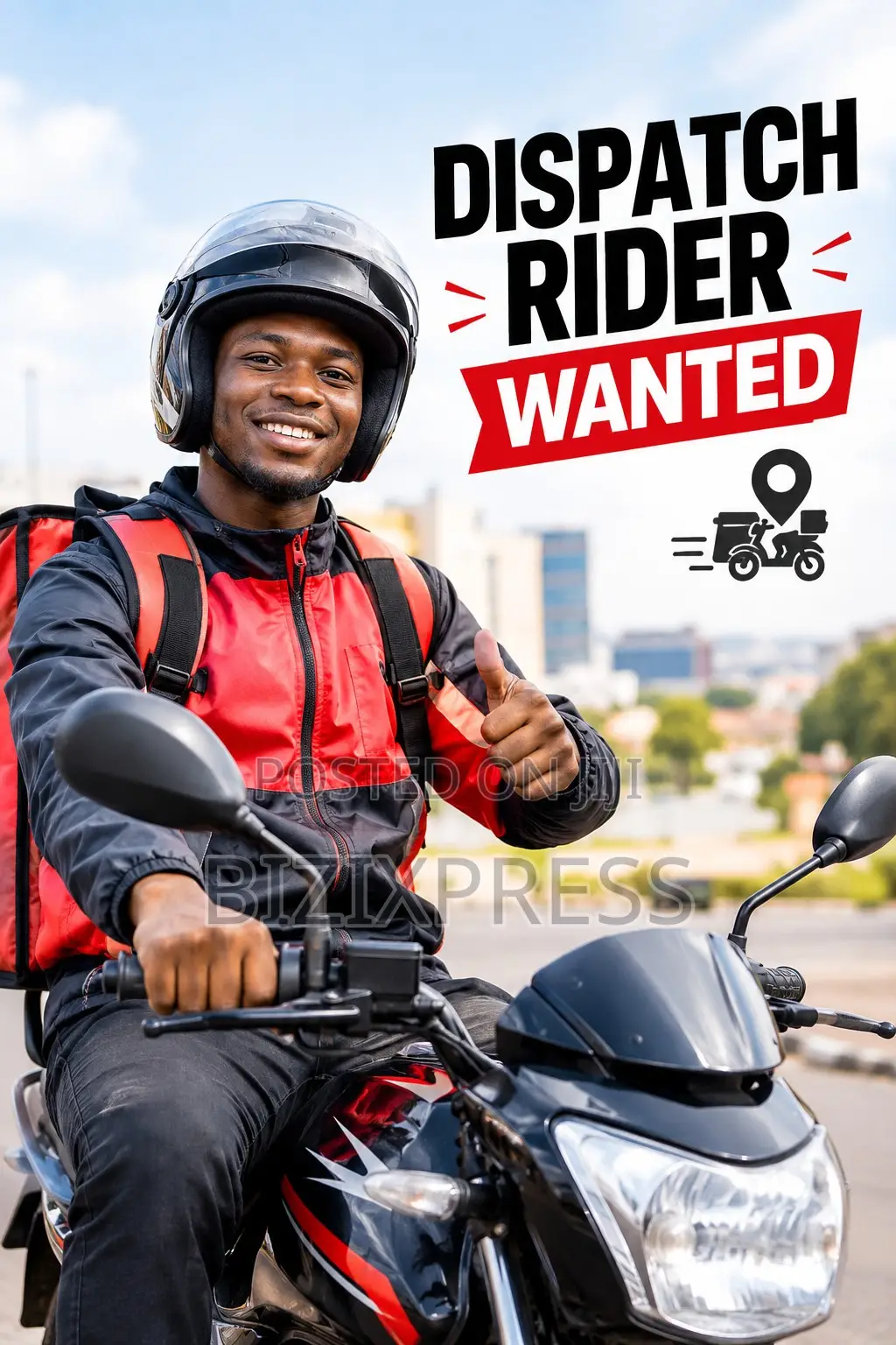 Dispatch Rider Wanted