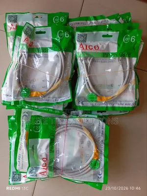 Aico Cat6 Network Patch Cord – RJ45 Ethernet Cable