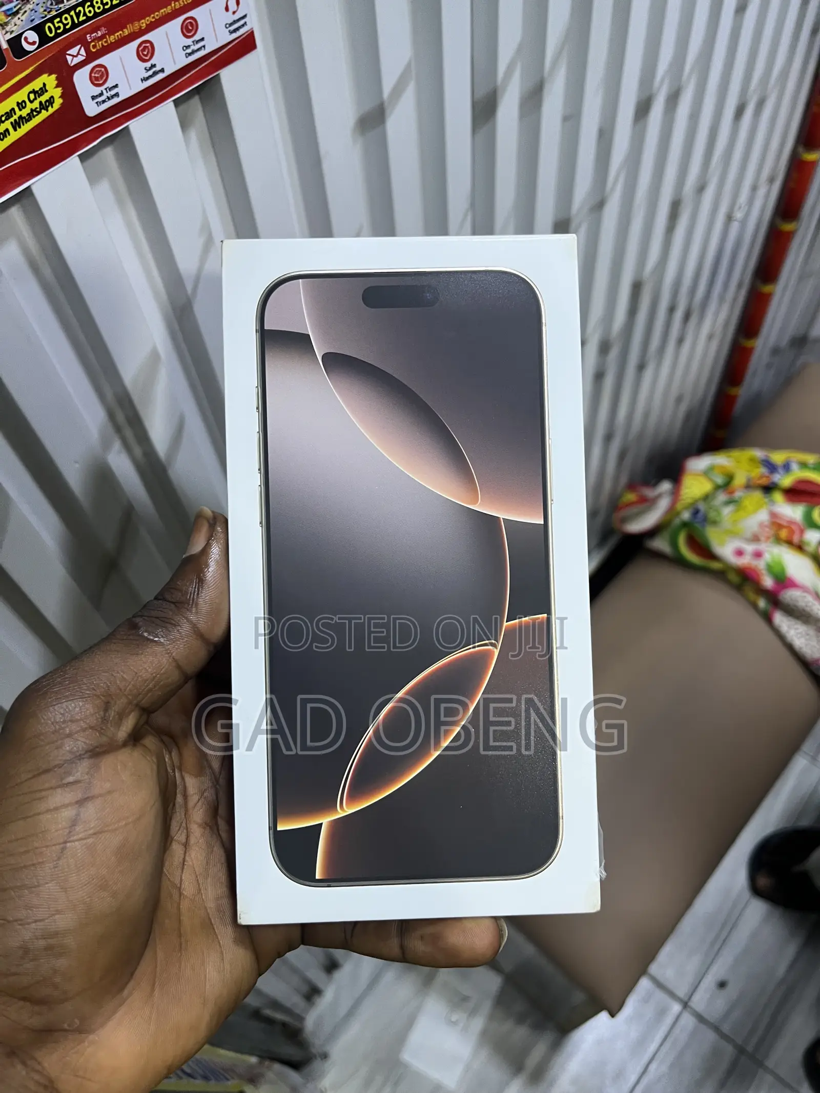 New Apple iPhone 16 Pro Max 256 GB Silver