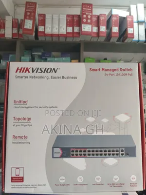 Hikvision 24 Port Smart Managed Networking Switch/ DS-3E1326P-EI/M