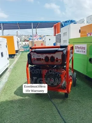 Heavy-Duty Ecoolmax 10KVA Generator – Powerful and Dependable10kva